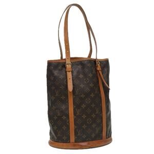 LOUIS VUITTON Monogram Bucket GM Shoulder Bag M42236